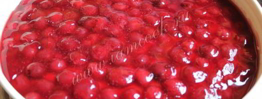 торт без выпечки с вишней. Шаг 10