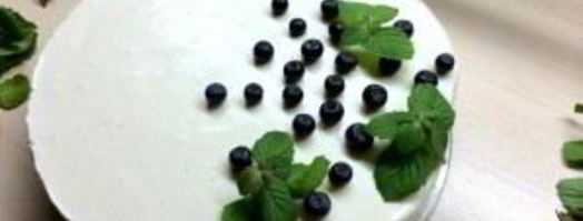 торт из творога и желатина без выпечки. Шаг 10