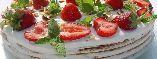 торт клубничка на дереве. Шаг 12