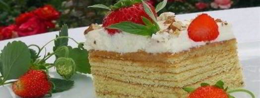 торт клубничка на дереве. Шаг 13