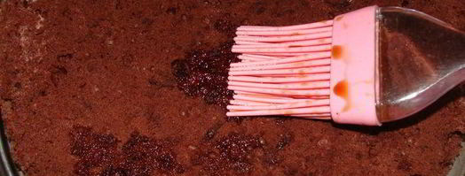 торт кофе, сливки, шоколад. Шаг 9