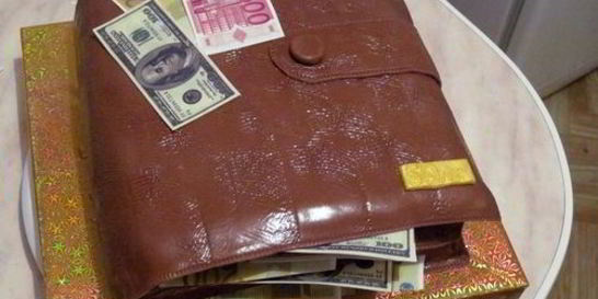 Торт Кошелек