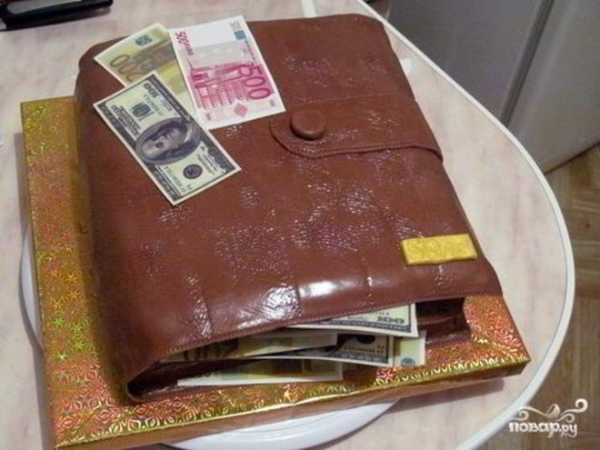 Рецепт торта кошелек