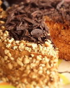 Торт Мужской идеал со сгущенкой