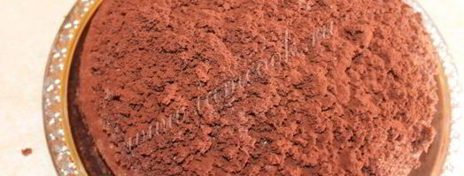 торт норка крота. Шаг 10