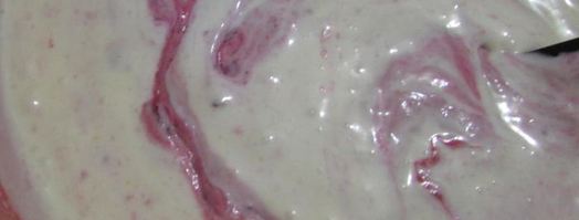 торт-парфе смородиновые облака. Шаг 19