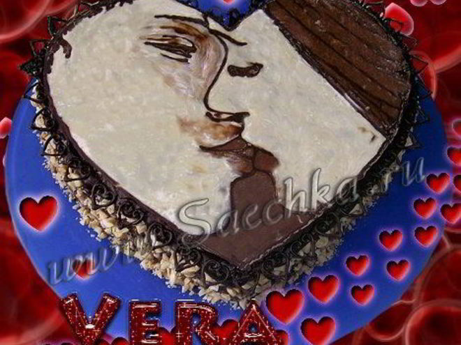 Рецепт торта поцелуй