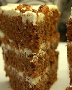 Торт с грецкими орехами