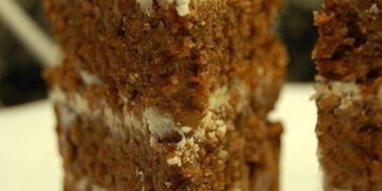 Торт с грецкими орехами