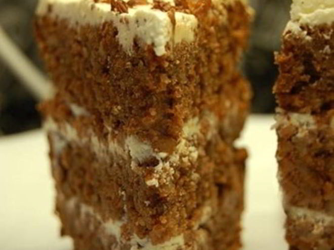 Рецепт торта с грецкими орехами