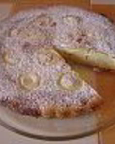 Торт с яблоками и маскарпоне