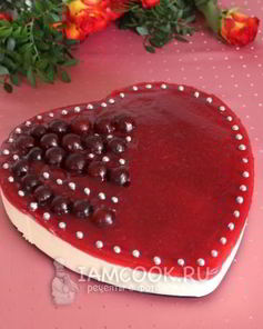 Торт Валентинка