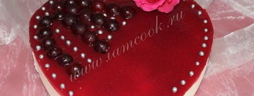 торт валентинка. Шаг 10