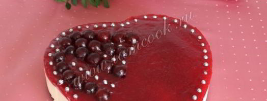 торт валентинка. Шаг 11