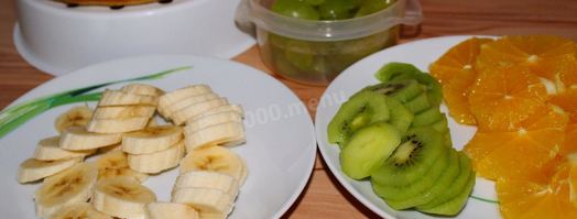 торт желе летний с фруктами. Шаг 5