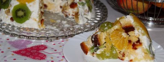 торт желе летний с фруктами. Шаг 6