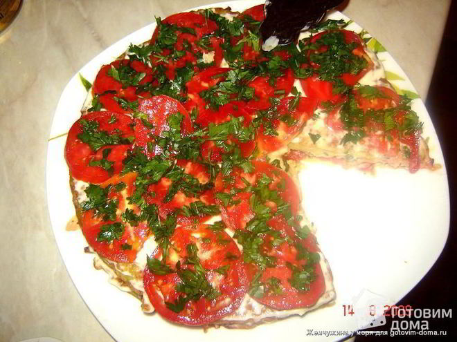 Рецепт тортика кабачкового