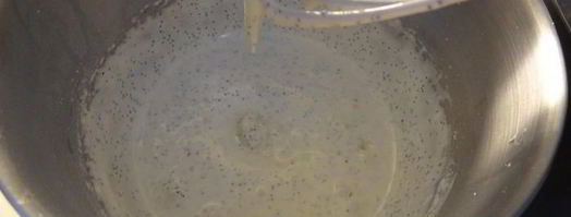 цитрусово-маковый бисквитный рулет. Шаг 3