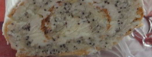 цитрусово-маковый бисквитный рулет. Шаг 7