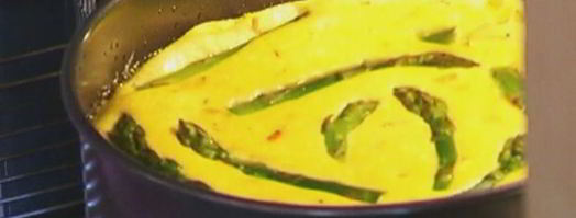 творожный торт со спаржей и цукини. Шаг 11