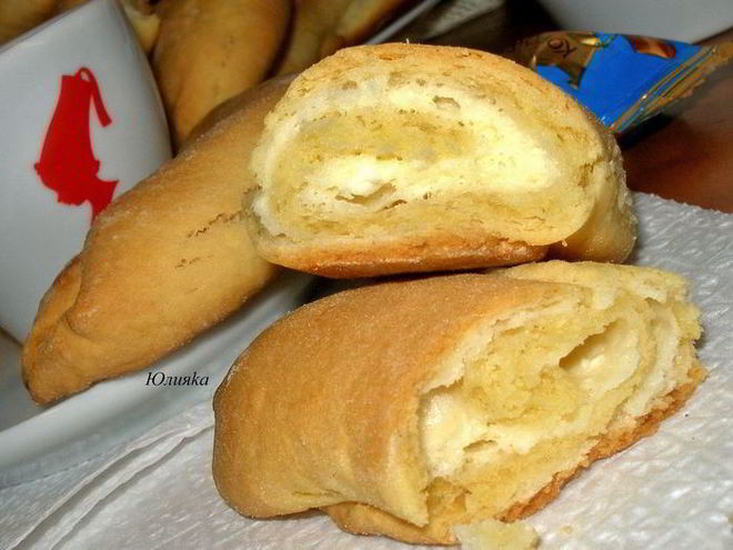 Рецепт творожных рулетиков