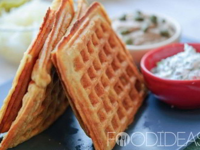 Рецепт картофельных вафель