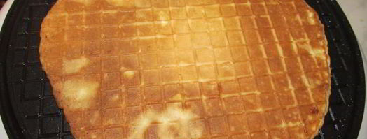 вафельные трубочки. Шаг 3