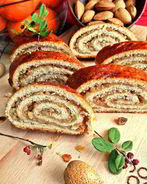 Венгерский ореховый рулет