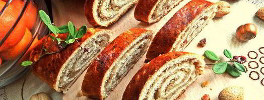 венгерский ореховый рулет. Шаг 25