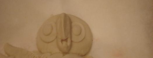 выпечка из пресного теста попугай кеша. Шаг 8