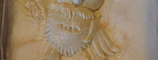 выпечка из пресного теста попугай кеша. Шаг 10