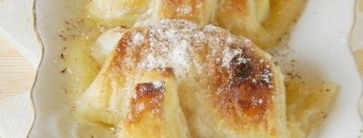 яблочные слойки со сладкой карамелью. Шаг 12