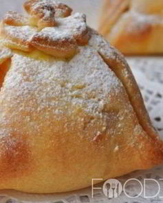 Яблоки в тесте