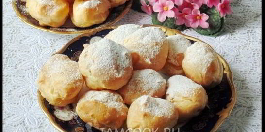 Эклеры с заварным кремом