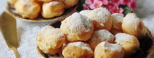 эклеры с заварным кремом. Шаг 15