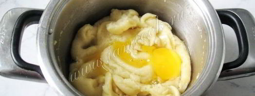 эклеры с заварным кремом. Шаг 5