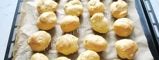 эклеры с заварным кремом. Шаг 8