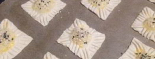 закусочные слойки с паштетом. Шаг 6