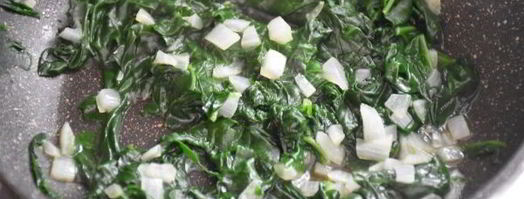 гречневая запеканка с рикоттой и шпинатом. Шаг 5