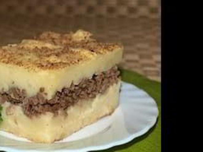 Рецепт картофельной запеканки с фаршем в мультиварке