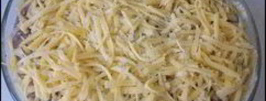 картофельная запеканка с мясным фаршем и твердым сыром. Шаг 13