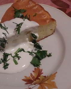 Картофельная запеканка с сыром и луком