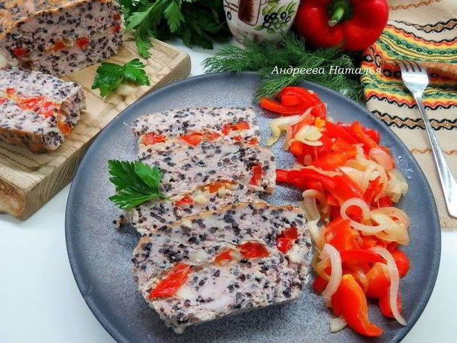 Рецепт куриной запеканки с черным рисом
