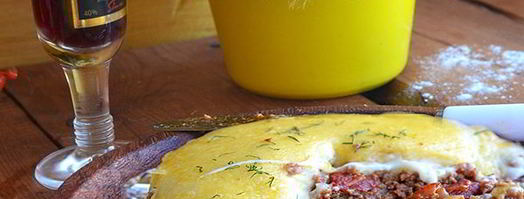 мясная запеканка с соусом бешамель. Шаг 11