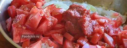 мясная запеканка с соусом бешамель. Шаг 4