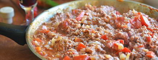 мясная запеканка с соусом бешамель. Шаг 5