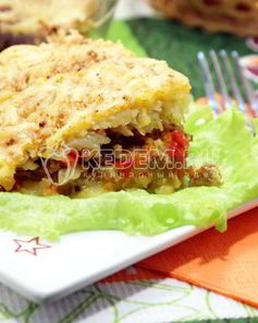 Мясная запеканка