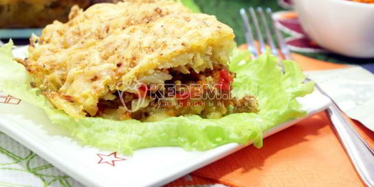 Мясная запеканка