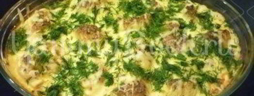 нежная запеканка из картофеля и цветной капусты. Шаг 16