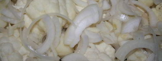 овощная запеканка с цветной капустой, сладким перцем и помидорами. Шаг 4